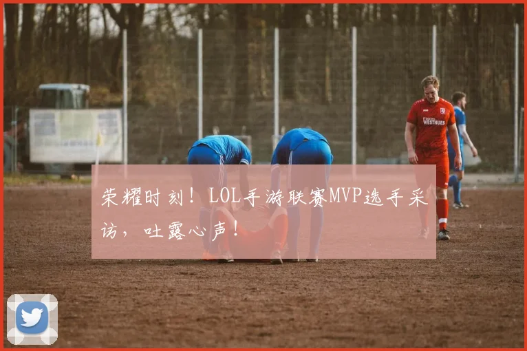 荣耀时刻！LOL手游联赛MVP选手采访，吐露心声！